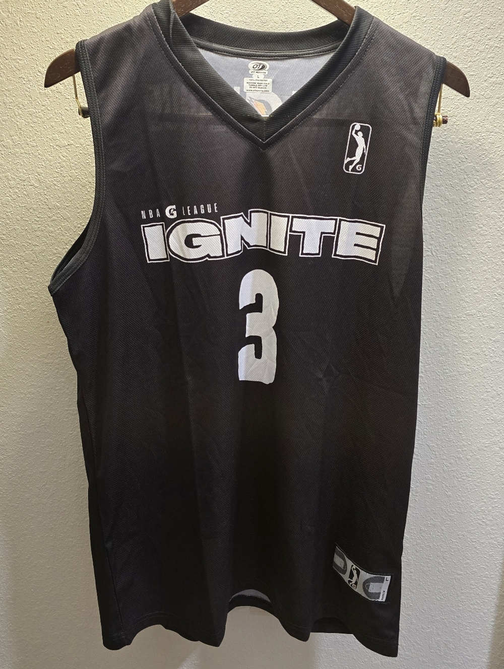 NBA G-LEAGUE Ignite Jersey (OT Sports) Dyson Daniels #3 Large NWOT